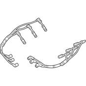 Audi VW Spark Plug Wire - Genuine VW Audi 078905531B