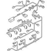 Volkswagen Engine Wiring Harness - Genuine VW 07K971627