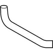 VW Audi Engine Coolant Hose (A3 Quattro TT Quattro) - Genuine VW Audi 1K0121086L