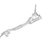 VW Manual Trans Shift Lever - Genuine VW 1K0711049CA