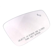 VW Door Mirror Glass - Genuine VW 5C6857522Q