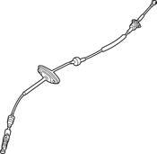 Volkswagen Auto Trans Shifter Cable - Genuine VW 5Q0713265D