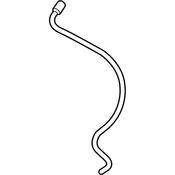 Audi VW Power Steering Reservoir Line Hose - Genuine VW Audi 7L6422889N