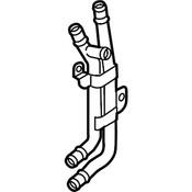 VW HVAC Heater Hose - Genuine VW 7P0121065L