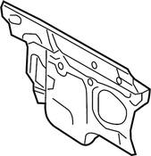 Volkswagen Sound Absorber - Genuine VW 561863353G