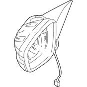 Volkswagen Door Mirror Housing - Genuine VW 5C1857508AD9B9