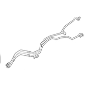 Volkswagen Auto Trans Oil Cooler Hose Assembly - Genuine VW 7P0317801C