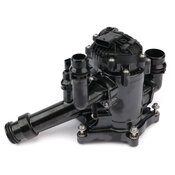BMW Engine Coolant Thermostat Assembly (Heat Management Module) - INA 538081110