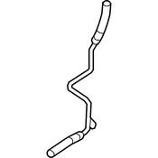 VW EGR Pressure Sensor Tube - Genuine VW 03L131553