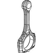 Audi VW Engine Connecting Rod (Touareg) - Genuine VW Audi 06E198401E
