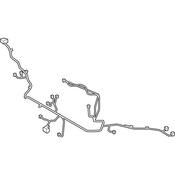 Volkswagen Parking Aid System Wiring Harness - Genuine VW 2GJ971104A
