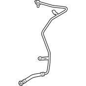 VW Automatic Transmission Oil Cooler Hose - Genuine VW 3C0317818A