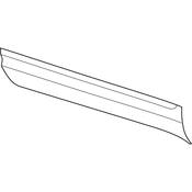 Volkswagen Door Molding - Genuine VW 3CN854940GGRU