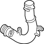 VW Turbocharger Intercooler Pipe - Genuine VW 3QF145770A