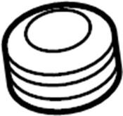 Audi VW A/C Receiver Drier Grommet - Genuine Audi VW 4F0129669E