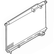 Volkswagen Radiator - Genuine VW 5Q0121253J