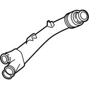 Audi VW Turbocharger Intercooler Pipe - Genuine VW Audi 7L6145945H