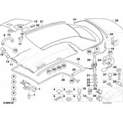 BMW Fillister Head Screw (M4X10 Znfe) - Genuine BMW 07119901622