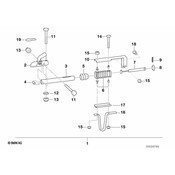 BMW Hex Bolt (M10X1X20) - Genuine BMW 07119902270