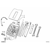 BMW Lock Ring (14X1) - Genuine BMW 07119902398