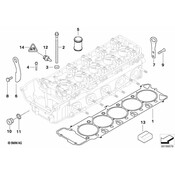 BMW Fillister Head With Washer (M6X35U1Zns3) - Genuine BMW 07119903020