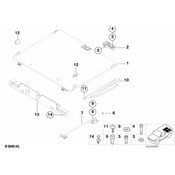 BMW Fillister Head Screw (M6X20Mm) - Genuine BMW 07119903341