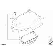 BMW Hex Bolt (M6X12-8.8-Znniv) - Genuine BMW 07119905627