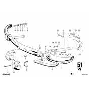 BMW Saucer-Head Screw (M8X25) - Genuine BMW 07119910446