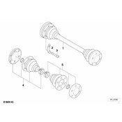 BMW Fillister Head Screw (M10X60) - Genuine BMW 07119919679
