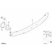 BMW Fillister Head Screw (M10X808 8Zns) - Genuine BMW 07119920159