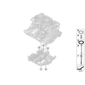 BMW Dowel Pin (8X18) - Genuine BMW 07119942527