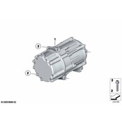 BMW Screw (M8X135) - Genuine BMW 07129906882