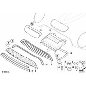 Mini Cooper Screw (M5 X 15) - Genuine Mini 07131512344
