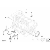 Mini Cooper Screw Plug - Genuine Mini 07137829945