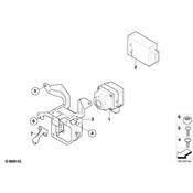 BMW Oval-Head Screw With Anti-Rotation Lock - Genuine BMW 07146963883