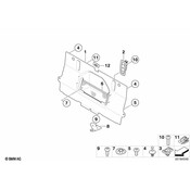 BMW Countersunk Screw (Anthrazit- Isa) - Genuine BMW 07146982138
