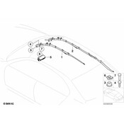 BMW Fillister Head Screw (M5X20) - Genuine BMW 07147075518