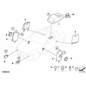 BMW Fillister Head Screw (M5X26) - Genuine BMW 07147114436