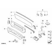 BMW Fillister Head Screw (M8X20Z2) - Genuine BMW 07147152587