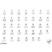 MINI Sealing Plug - Genuine MINI 07147248737