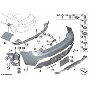 BMW Fillister Head Screw (M3X8) - Genuine BMW 07147311315