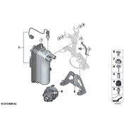BMW Oval-Head Screw-Washer Assembly (Ts5X35) - Genuine BMW 07149285273
