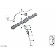 BMW Camshaft Oil Line Bolt - Genuine BMW 11127523715