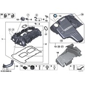 BMW Engine Cover - Genuine BMW 11127589053