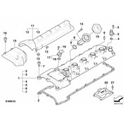 BMW Engine Timing Cover - Genuine BMW 11127835517