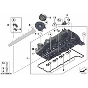 BMW Cylinder Head Cover - Genuine BMW 11128589942