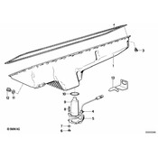 BMW Oil Pan - Genuine BMW 11131278878