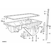 BMW Oil Pan - Genuine BMW 11131735937