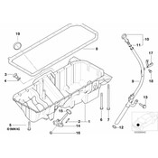 BMW Oil Pan - Genuine BMW 11137531944