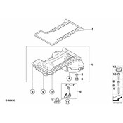 BMW Engine Oil Pan - Genuine BMW 11137839227